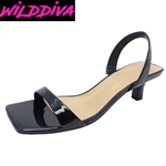 ABLE-03 WHOLESALE WOMEN'S LOW KITTEN HEEL SANDALS