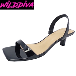 ABLE-03 WHOLESALE WOMEN'S LOW KITTEN HEEL SANDALS