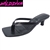 ABLE-06 WHOLESALE WOMEN'S LOW KITTEN HEEL SANDALS (CROCO PU)