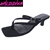 ABLE-07 WHOLESALE WOMEN'S LOW KITTEN HEEL SANDALS (NUBUCK)