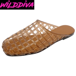 AGGA-01 WHOLESALE WOMEN'S FISHERMAN STYLE JELLY MULES