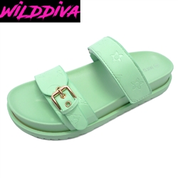 AILEEN-08 WHOLESALE WOMEN'S FOOTBED SANDALS