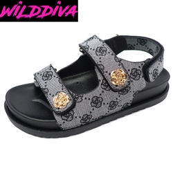 AILEEN-69 WHOLESALE WOMEN'S FOOTBED SANDALS