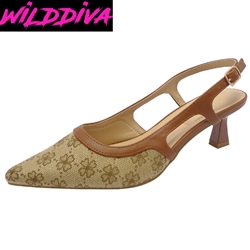 ALEENA-01B WHOLESALE WOMEN'S LOW HEEL PUMPS