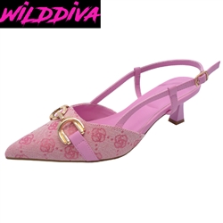 ALEENA-31 WHOLESALE WOMEN'S LOW HEEL PUMPS ***LOW STOCK