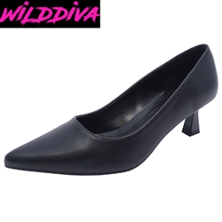 ALEENA-39 WHOLESALE WOMEN'S LOW HEEL PUMPS (PU)