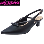 ALOSA-02 WHOLESALE WOMEN'S LOW HEEL PUMPS