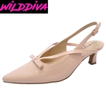 ALOSA-02 WHOLESALE WOMEN'S LOW HEEL PUMPS