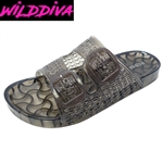 AMAR-20 WHOLESALE WOMEN'S JELLY FOOTBED SANDALS