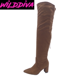 *SOLD OUT*AMIYA-04W WHOLESALE WOMEN'S KNEE HIGH BOOTS *WIDE CALF
