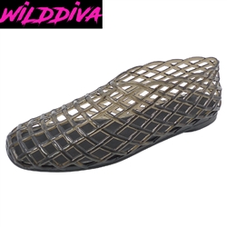 ANSLA-02 WHOLESALE WOMEN'S FISHERMAN STYLE JELLY FLATS