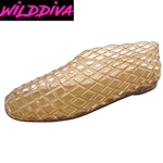 ANSLA-02 WHOLESALE WOMEN'S FISHERMAN STYLE JELLY FLATS