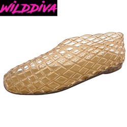 ANSLA-02 WHOLESALE WOMEN'S FISHERMAN STYLE JELLY FLATS