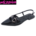 ASTOR-15 WOMEN'S CASUAL POINTY TOE FLAT MULES