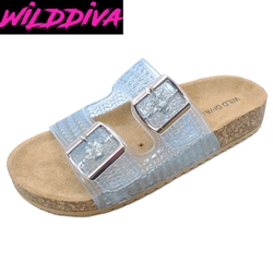 AUDRINA-41A WHOLESALE WOMEN'S FASHION FOOTBED SANDALS