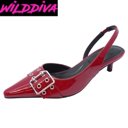 AURA-21 WHOLESALE WOMEN'S LOW KITTEN HEEL PUMPS ***VERY LOW STOCK