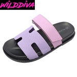 AYO-02 WHOLESALE WOMEN'S FOOTBED SANDALS