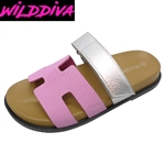 AYO-02 WHOLESALE WOMEN'S FOOTBED SANDALS