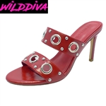 BENNIE-01 WHOLESALE WOMEN'S HIGH HEELS SLIDES