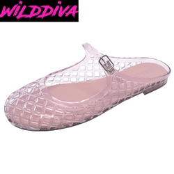 BEVER-01 WHOLESALE WOMEN'S JELLY FLATS