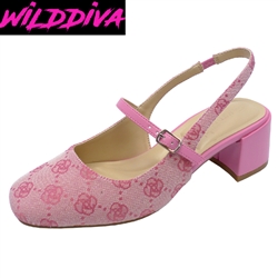 BINA-02 WOMEN'S LOW HEEL MARY JANE PUMPS