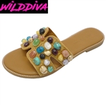 BLISS-01 WHOLESALE WOMEN'S FLAT SANDALS