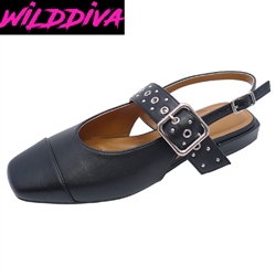BOBI-01 WOMEN'S CASUAL FLAT MULES