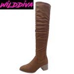 CATHERINE-06 WHOLESALE WOMEN'S OVER THE KNEE BOOTS ***VERY LOW STOCK