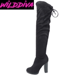 CIANA-03 WHOLESALE WOMEN'S OVER THE KNEE BOOTS