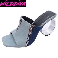 CIRCLES-01 WHOLESALE WOMEN'S HIGH HEELS SANDALS