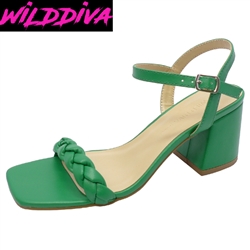 ELDA-28 WHOLESALE WOMEN'S LOW HEEL SANDALS ***VERY LOW STOCK