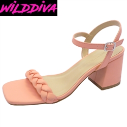 ELDA-28 WHOLESALE WOMEN'S LOW HEEL SANDALS ***VERY LOW STOCK