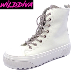 FERDI-02A WOMEN'S CASUAL SNEAKERS (PU)