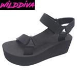HELENA-01 WHOLESALE WOMEN'S PLATFORM SANDALS ***LOW STOCK