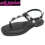 IDOLA-02 WHOLESALE WOMEN'S FLAT SANDALS