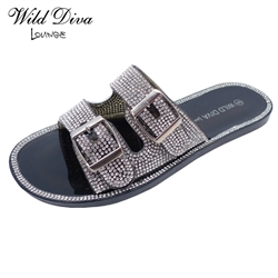 JACELYN-30 WHOLESALE WOMEN'S FLAT JELLY SANDALS