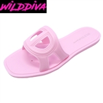JACELYN-95 WHOLESALE WOMEN'S FLAT JELLY SANDALS