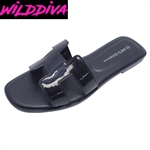 JALANI-02 WHOLESALE WOMEN'S FLAT JELLY SANDALS ***LOW STOCK