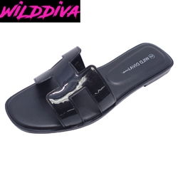 JALANI-02 WHOLESALE WOMEN'S FLAT JELLY SANDALS ***LOW STOCK