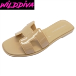 JALANI-02 WHOLESALE WOMEN'S FLAT JELLY SANDALS ***LOW STOCK
