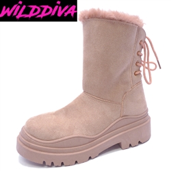 JIMMO-02 WHOLESALE WOMEN'S LUG SOLE ANKLE BOOTS