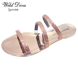 *SOLD OUT*JOANIE-280 WHOLESALE WOMEN'S FLAT JELLY SANDALS