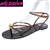 JOANIE-381 WHOLESALE WOMEN'S FLAT JELLY SANDALS