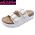 JOONIE-03A WHOLESALE WOMEN'S FOOTBED SANDALS ***LOW STOCK