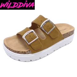 JOONIE-06 WHOLESALE WOMEN'S FOOTBED SANDALS