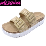 JOONIE-08 WHOLESALE WOMEN'S FOOTBED SANDALS ***LOW STOCK