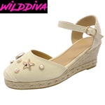 JOSIE-06 WHOLESALE WOMEN'S ESPADRILLE WEDGES