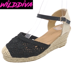 JOSIE-07 WHOLESALE WOMEN'S ESPADRILLE WEDGES