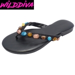 JUSA-02 WHOLESALE WOMEN'S FLAT SANDALS