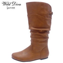 *SOLD OUT*KALISA-69 WOMEN'S CASUAL FLAT BOOTS